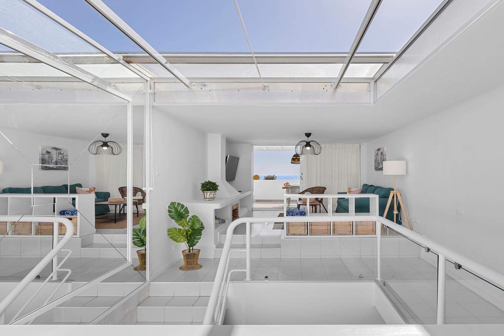 Апартаменты Casa Jameo, Con Vistas Al Cielo Пуэрто дель Кармен Экстерьер фото