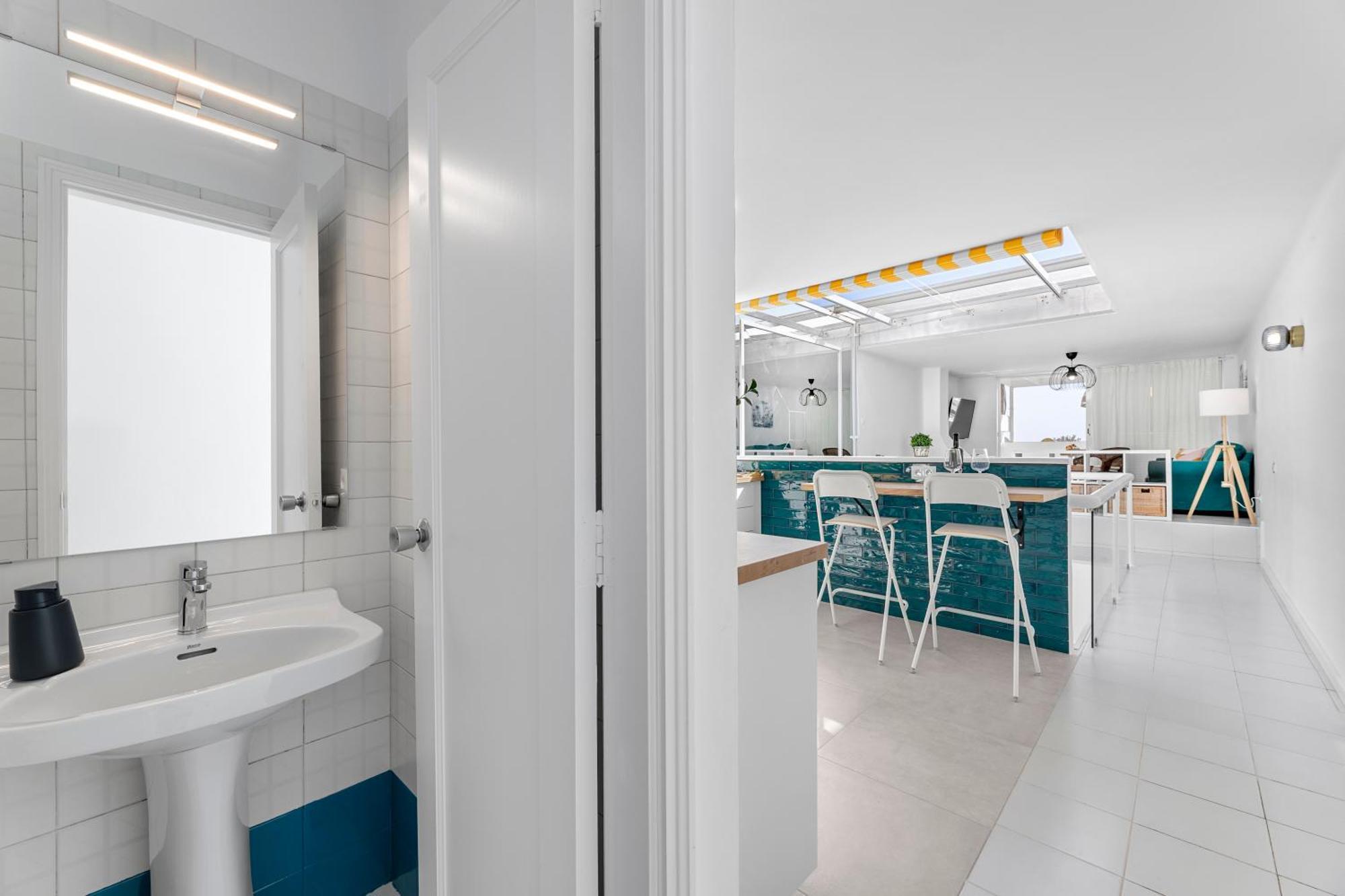 Апартаменты Casa Jameo, Con Vistas Al Cielo Пуэрто дель Кармен Экстерьер фото